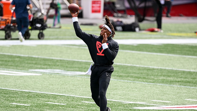 Patriots' Cam Newton ahead of game against Panthers.