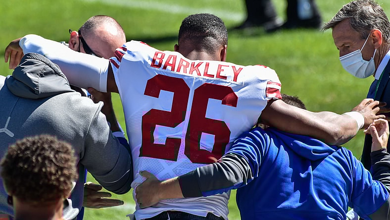 fantasy football: Saquon Barkley