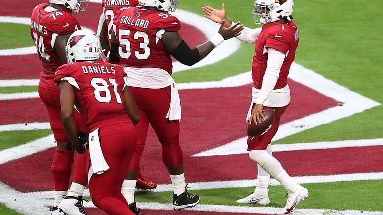 Cardinals' Kyler Murray against Washington Football Team