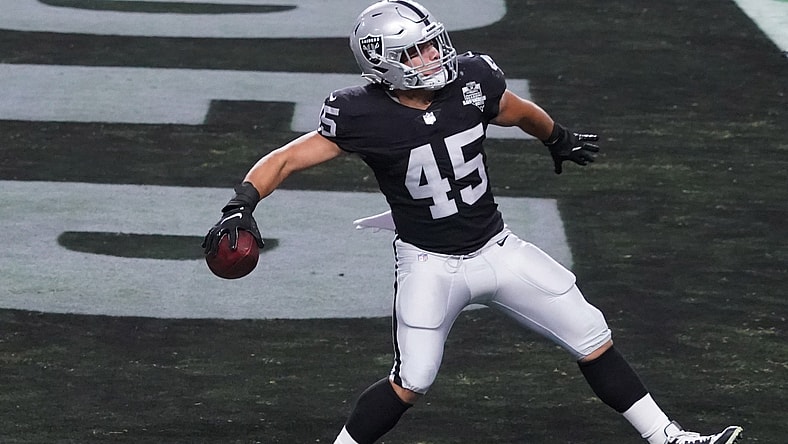 Raiders' Alec Ingold scores first ever TD for the team in Las Vegas