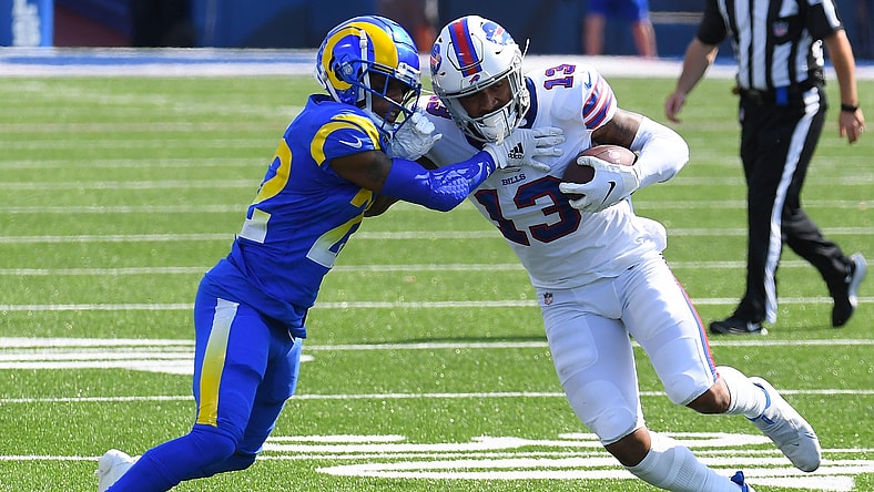 Bills' Gabriel Davis against the Rams