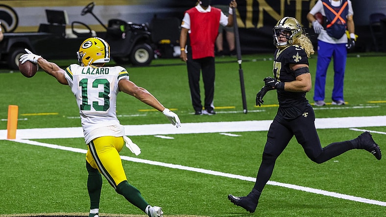 Packers' Allen Lizard scores TD Week 3 against the Saints