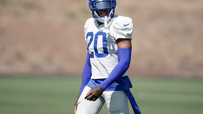 Rams CB Jalen Ramsey during training camp