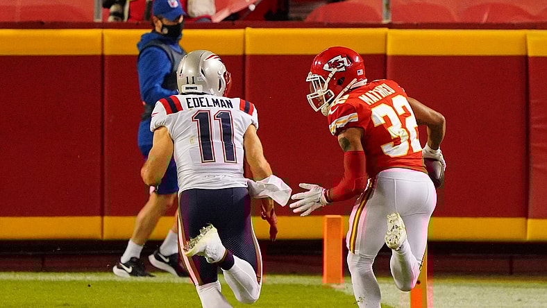 Tyrann Mathieu INT for Chiefs against Patriots