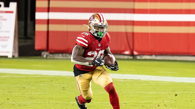 49ers RB Jerick McKinnon against Eagles