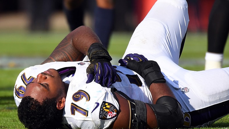 Ravens LT Ronnie Stanley injured during NFL game