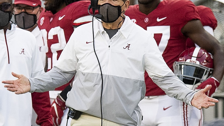 Nick Saban out for Alabama-Auburn Iron Bowl