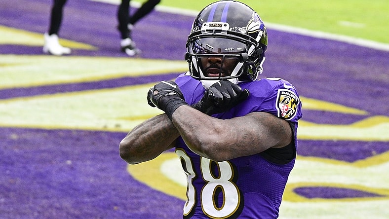 Ravens WR Dez Bryant touchdown