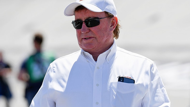 Apr 5, 2019; Bristol, TN, USA; NASCAR car owner Richard Childress before practice for the Food City 500 at Bristol Motor Speedway. Mandatory Credit: Randy Sartin-USA TODAY Sports
