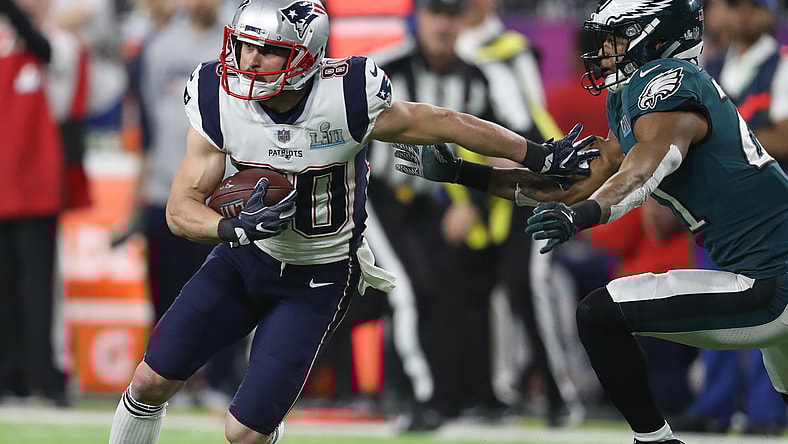 Patriots WR Danny Amendola, Bill Belichick