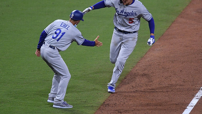 Los Angeles Dodgers pull away from Padres in 12th, win 7th straight
