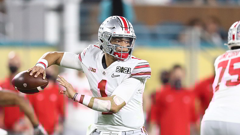 Justin Fields to 49ers NFL Draft buzz rapidly growing