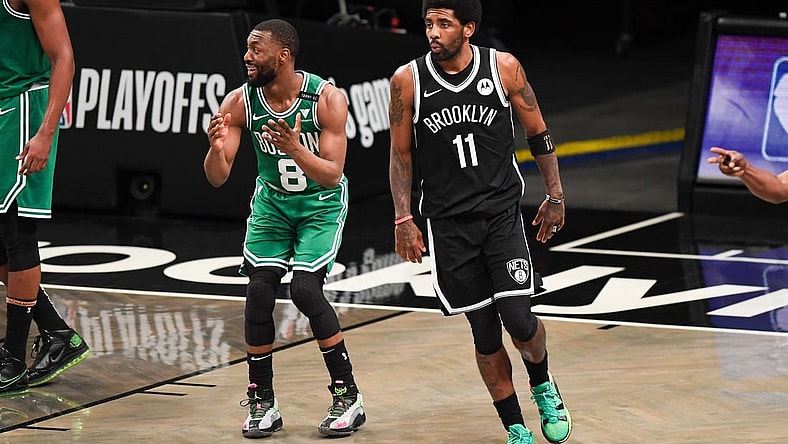 Nets guard Kyrie Irving