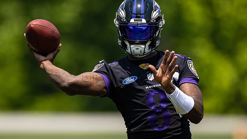 Baltimore Ravens' Lamar Jackson misses practice with flagged COVID test