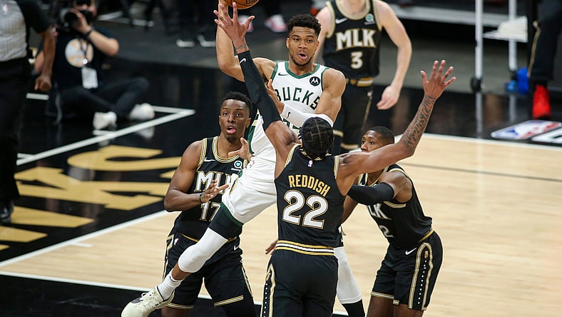 NBA: Playoffs-Milwaukee Bucks at Atlanta Hawks