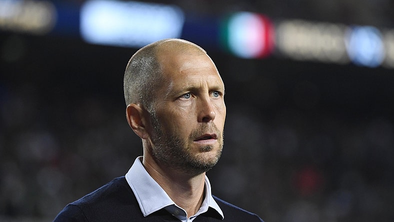 Jul 7, 2019; Chicago, IL, USA; United States head coach Gregg Berhalter against Mexico in the second half championship match of the CONCACAF Gold Cup soccer tournament at Soldier Field. Mandatory Credit: Mike DiNovo-USA TODAY Sports