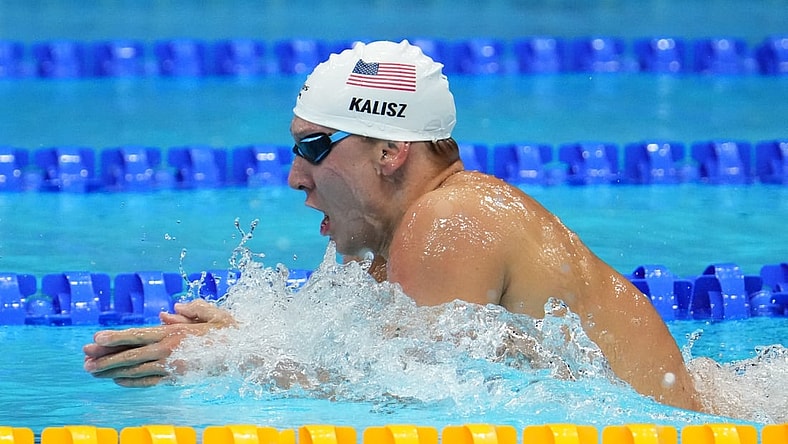 Chase Kalisz powers his way to the gold medal in the men's 400m individual medley final at Tokyo Aquatics Centre.

Usp Olympics Swimming July 25 S Oly Jpn