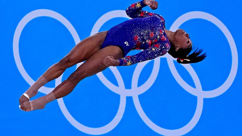 July 25: Simone Biles competes on the floor in the women's gymnastics qualifications.

Usp Olympics Gymnastics July 25 S Oly Jpn