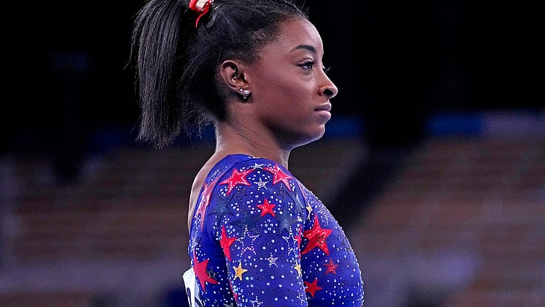 "We have to protect our mind and our body rather than just go out there and do what the world wants us to do,    Simone Biles says.

Olympics Gymnastics July 25