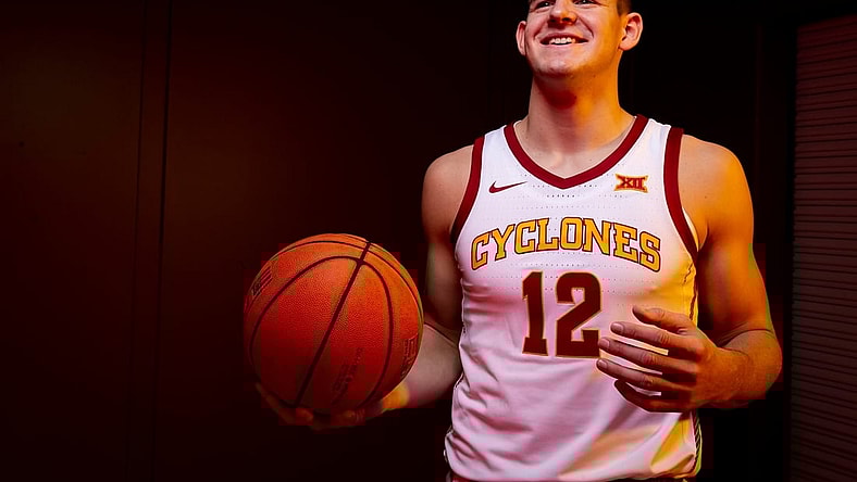 Iowa State redshirt senior forward Michael Jacobson poses for a photo during media day for Iowa State mens basketball on Wednesday, Oct. 16, 2019 in Ames.

1016 Isumbbmediaday 29 Jpg