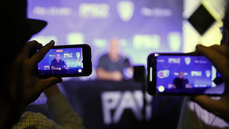 Jul 27, 2021; Hollywood, CA, USA; UCLA Bruins head coach Chip Kelly speaks with the media during the Pac-12 football Media Day at the W Hollywood. Mandatory Credit: Kelvin Kuo-USA TODAY Sports