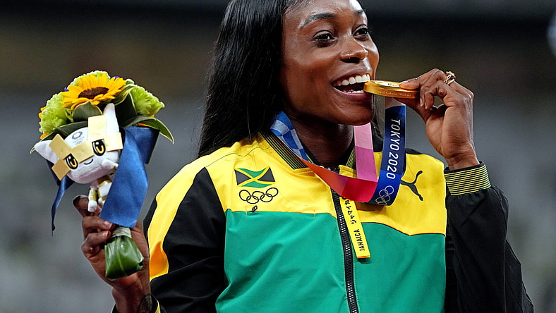 Elaine Thompson-Herah runs second fastest time in women's 100m