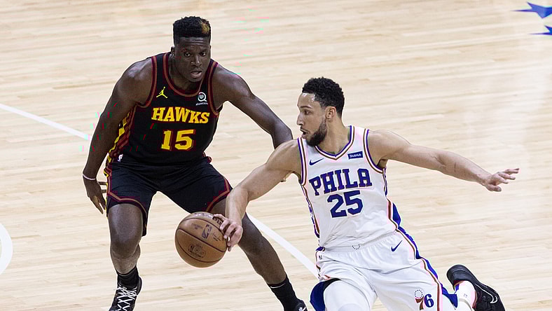 NBA: Playoffs-Atlanta Hawks at Philadelphia 76ers
