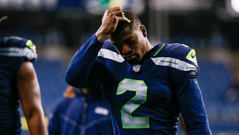 Oct 25, 2021; Seattle, Washington, USA; Seattle Seahawks cornerback D.J. Reed (2) walks to the locker room following a 13-10 loss against the New Orleans Saints at Lumen Field. Mandatory Credit: Joe Nicholson-USA TODAY Sports