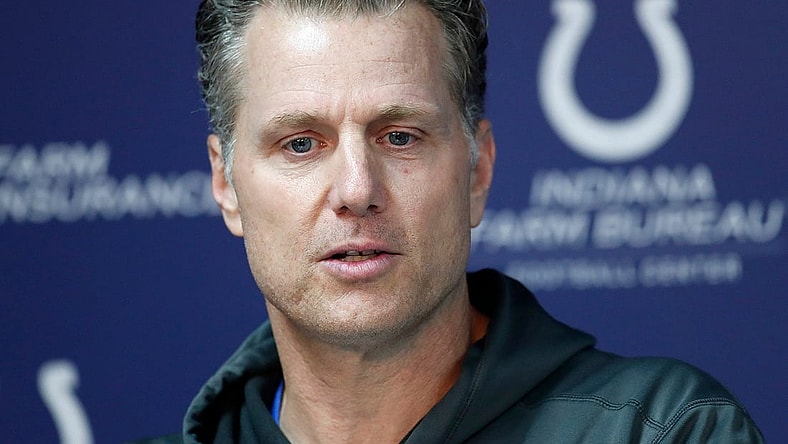 Indianapolis Colts defensive coordinator Matt Eberflus speaks to the media during the Colts mandatory minicamp at the Colts Complex on Wednesday, June 12, 2019.

Colts Minicamp
