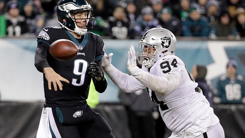 Las Vegas Raiders Report Philadelphia Eagles