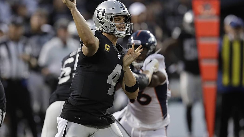 derek carr oakland raiders denver broncos
