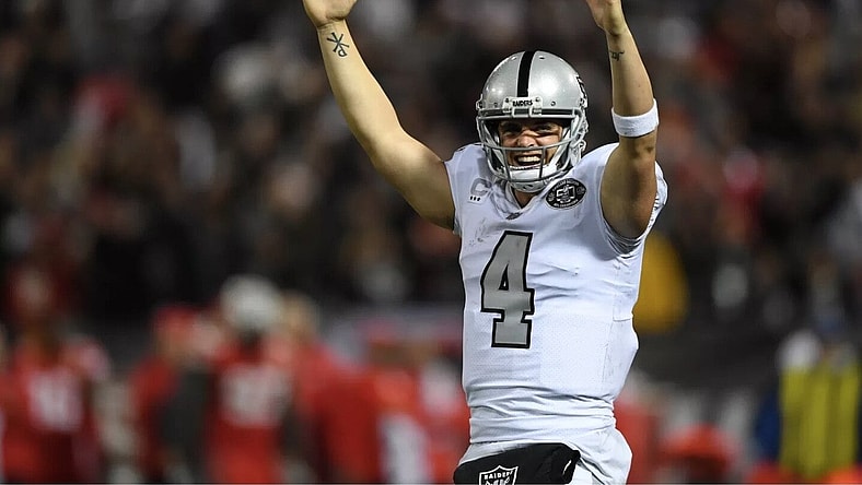Derek Carr Oakland Raiders Kansas City Chiefs Las Vegas Raiders THursday Night Football