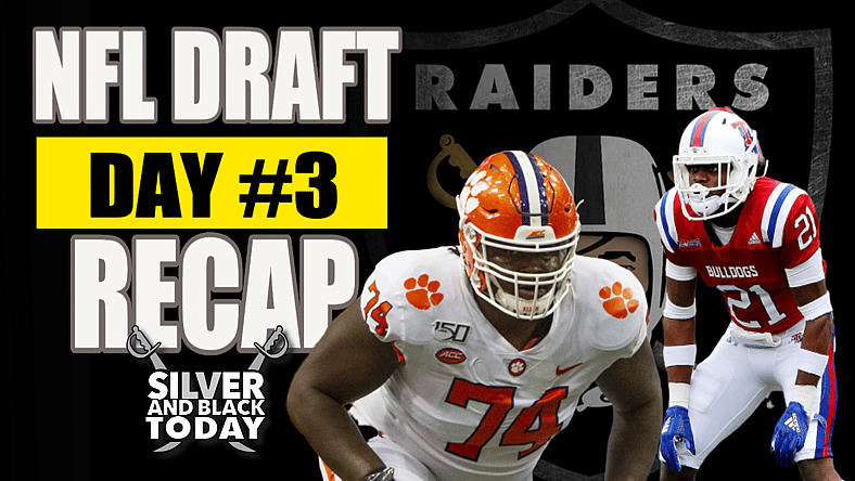 Las Vegas raiders nfl draft amik robertson john simpson