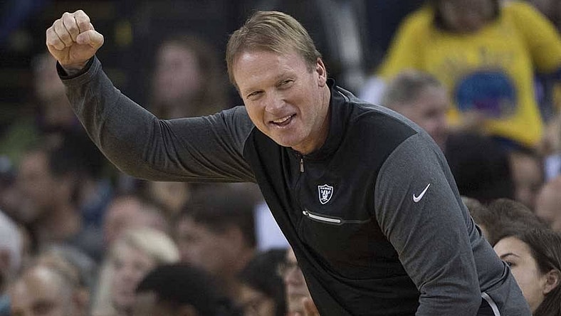 jon gruden oakland raiders tiki barber