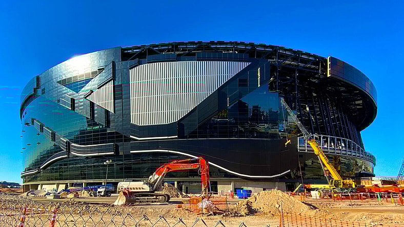 allegiant stadium roof las vegas raiders