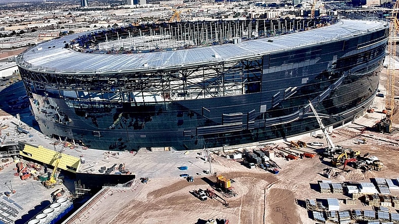 allegiant stadium configuration soccer super bowl las vegas