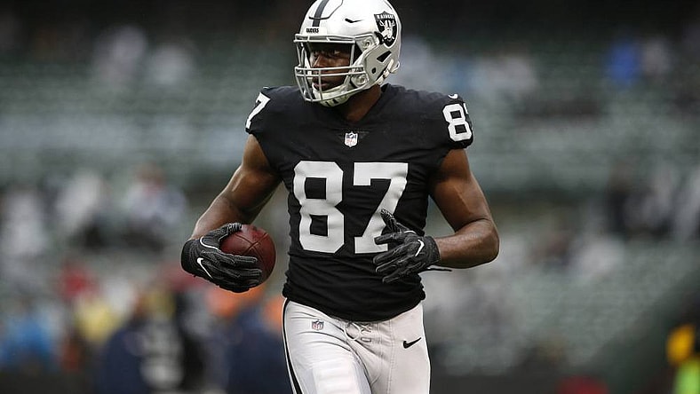 jared Cook Oakland Raiders inside the numbers