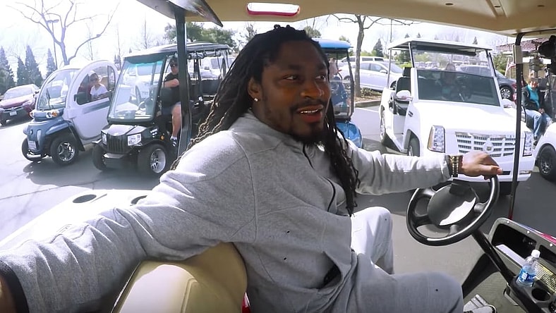 Marshawn Lynch Oakland Raiders Skittles