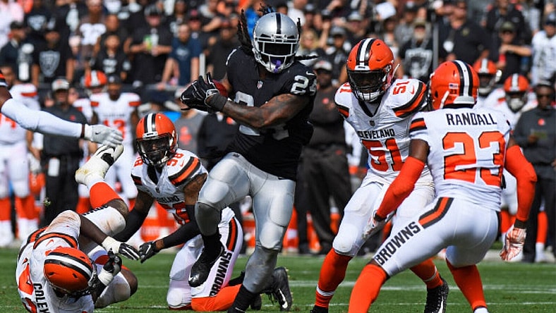 Oakland Raiders Marshawn Lynch Cleveland Browns