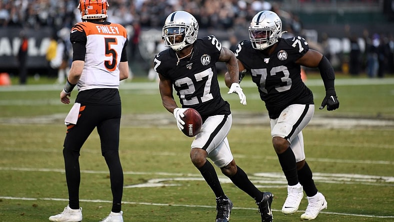 trayvon mullen raiders bengals silver and black today