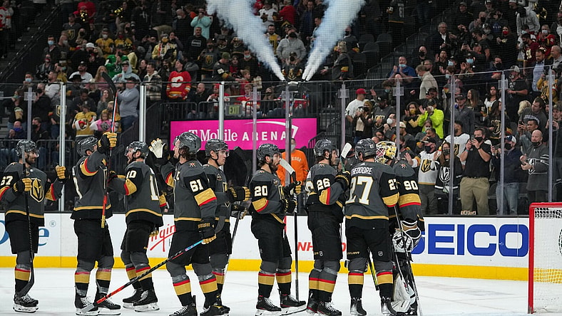 NHL: Calgary Flames at Vegas Golden Knights