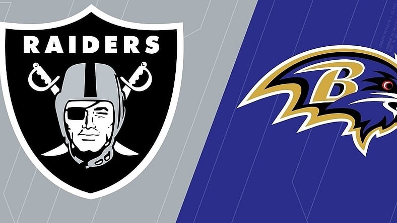 Las Vegas Raiders Report Oakland Raiders Baltimore Ravens
