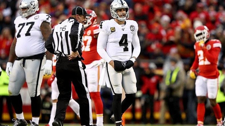 Raiders Derek Carr Kansas City Chiefs