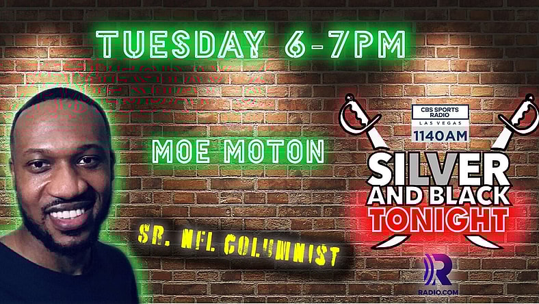moe moton silver and black tonight raiders cbs sports 1140