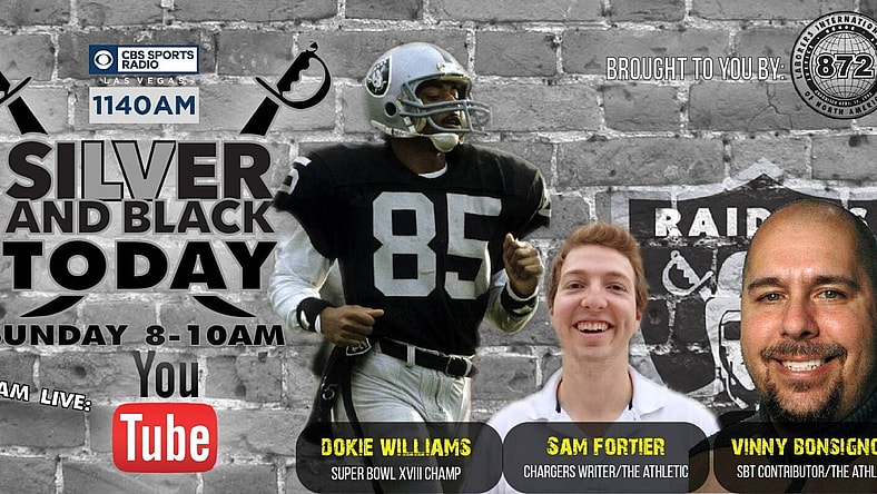 silver and black today radio show dokie williams oakland raiders