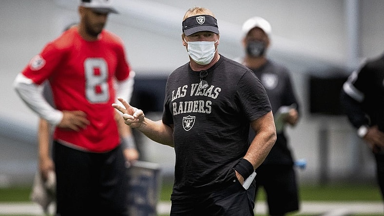 Las Vegas Raiders Jon Gruden covid-19 nfl
