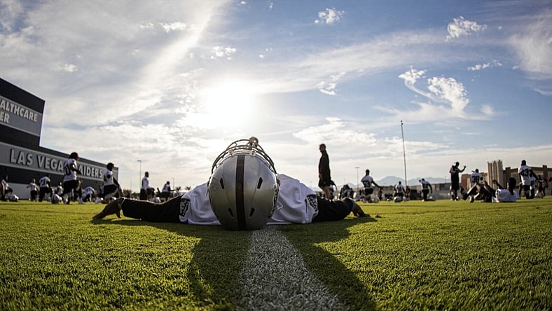 Las Vegas Raiders training camp 2020 Paul Guenther