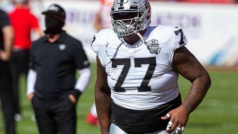 Trent Brown COVID Las Vegas Raiders