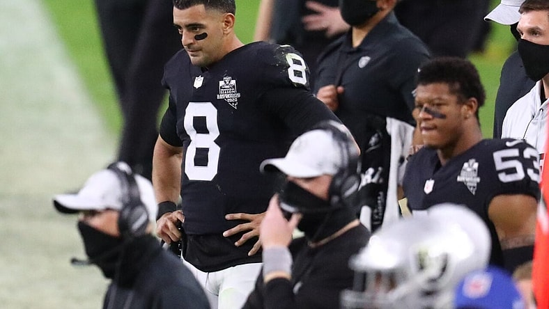 Marcus Mariota contract Las Vegas raiders