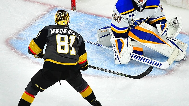 Vegas Golden Knights overtime win St. Louis